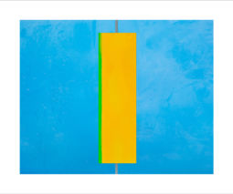 Yellow, Green, Blue (2017) <br /><span>Archival Pigment on Hahnemuhle Museum Etching Paper<br />20" x 24" print size, 25" x 29" framed</span> Blue_paint-web-900