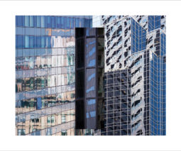 Boston Reflected, Blue (2014)<br /><span>Archival Pigment on Hahnemuhle Museum Etching Paper<br />20" x 24" print size, 25" x 29" framed</span> Boston Reflected Blue