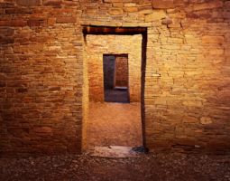 Dawn Light on Inner Doorways (2001) Chaco Doorways