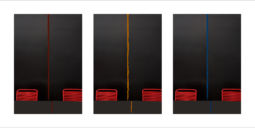 Three Ways of Looking at Two Chairs (2009) <br /><span>Archival Pigment on Hahnemuhle Museum Etching Paper<br />20" x 40" print size, 25" x 45" framed</span> two chairs three ways
