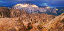 Sun Breaks through on Lone Pine Peak (2001) Lone Pine Peak