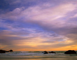 Winter Sky at Pfeiffer Beach (1999) Pfeiffer Beach