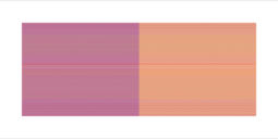 Thread Field: Plum, Orange (2010) <br /><span>Archival Pigment on Hahnemuhle Museum Etching Paper<br />20" x 40" print size, 25" x 45" framed</span> thread field plum orange